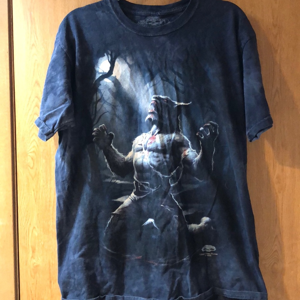 Werewolf Skull Bone Shirt